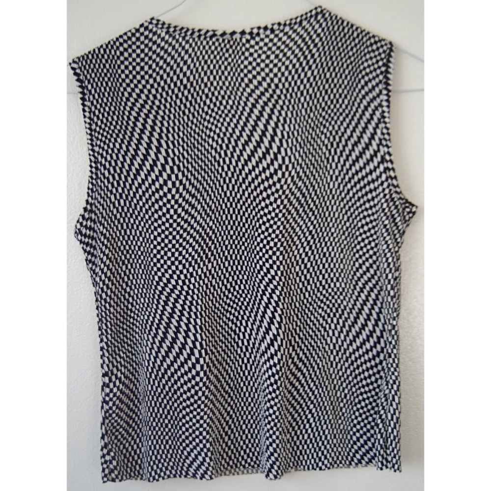 SOLD VINTAGE WAVY CHECKER BOARD MUSCLE TANK - Picture 5 of 7